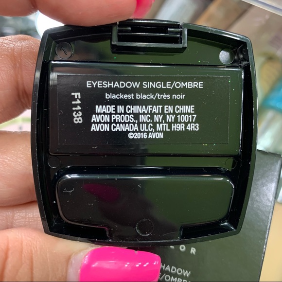 Avon Eyeshadow Single Blackest Black - Picture 2 of 5